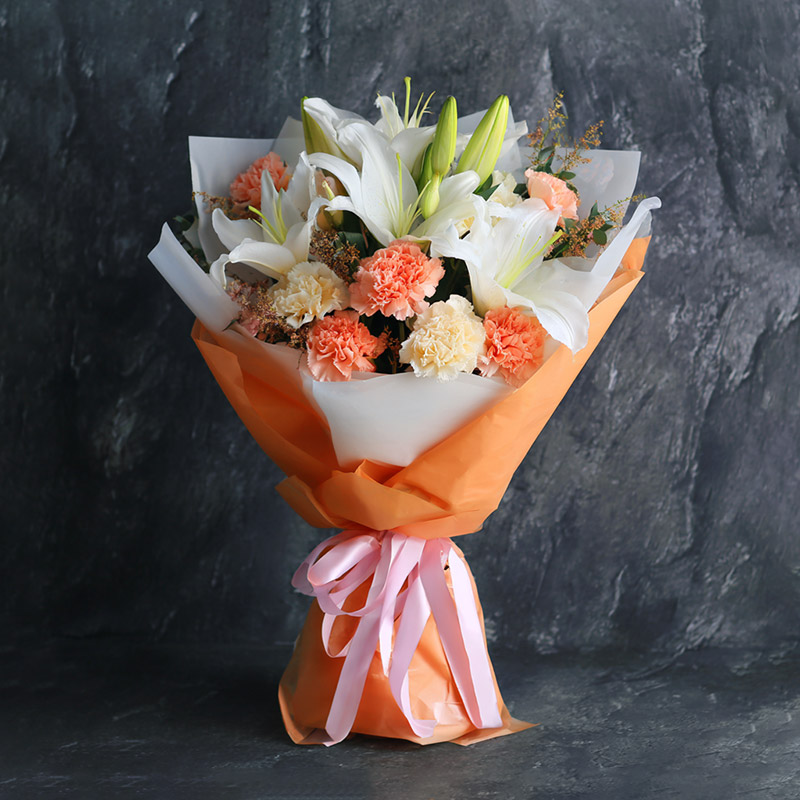 Toa Payoh Birthday Oriental Lily Budget